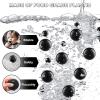 170pk Crush-Proof Black Pit Balls for Playpen, Ball Pit & Party Decor view 4