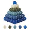 Crush-Proof Pearl Multicolor Play Balls 50pk 2.2 Inch Plastic Pit Balls view 1