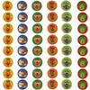 1 1/4" x 1" Bulk 144 Pc. Garden Gang Plastic Spin Top Toys Assortment view 1