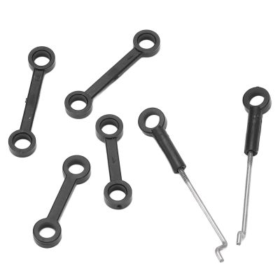 Drfeify Connection Buckle, Spare Part for V912 V912A V915A RC Helicopter, with Premium Plastic and Stainless Steel Material, Light Weight and Easy to Install