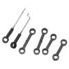 Drfeify Connection Buckle, Spare Part for V912 V912A V915A RC Helicopter, with Premium Plastic and Stainless Steel Material, Light Weight and Easy to Install view 2