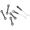 Drfeify Connection Buckle, Spare Part for V912 V912A V915A RC Helicopter, with Premium Plastic and Stainless Steel Material, Light Weight and Easy to Install view 3