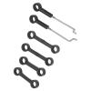 Drfeify Connection Buckle, Spare Part for V912 V912A V915A RC Helicopter, with Premium Plastic and Stainless Steel Material, Light Weight and Easy to Install view 4