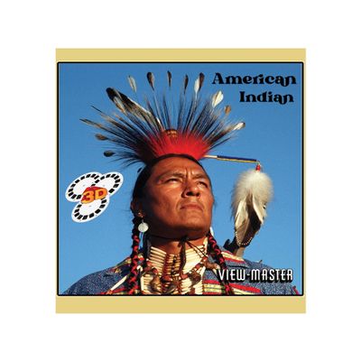3Dstereo The American Indian - Compatible to View-Master - 3 Reel Set - NEW