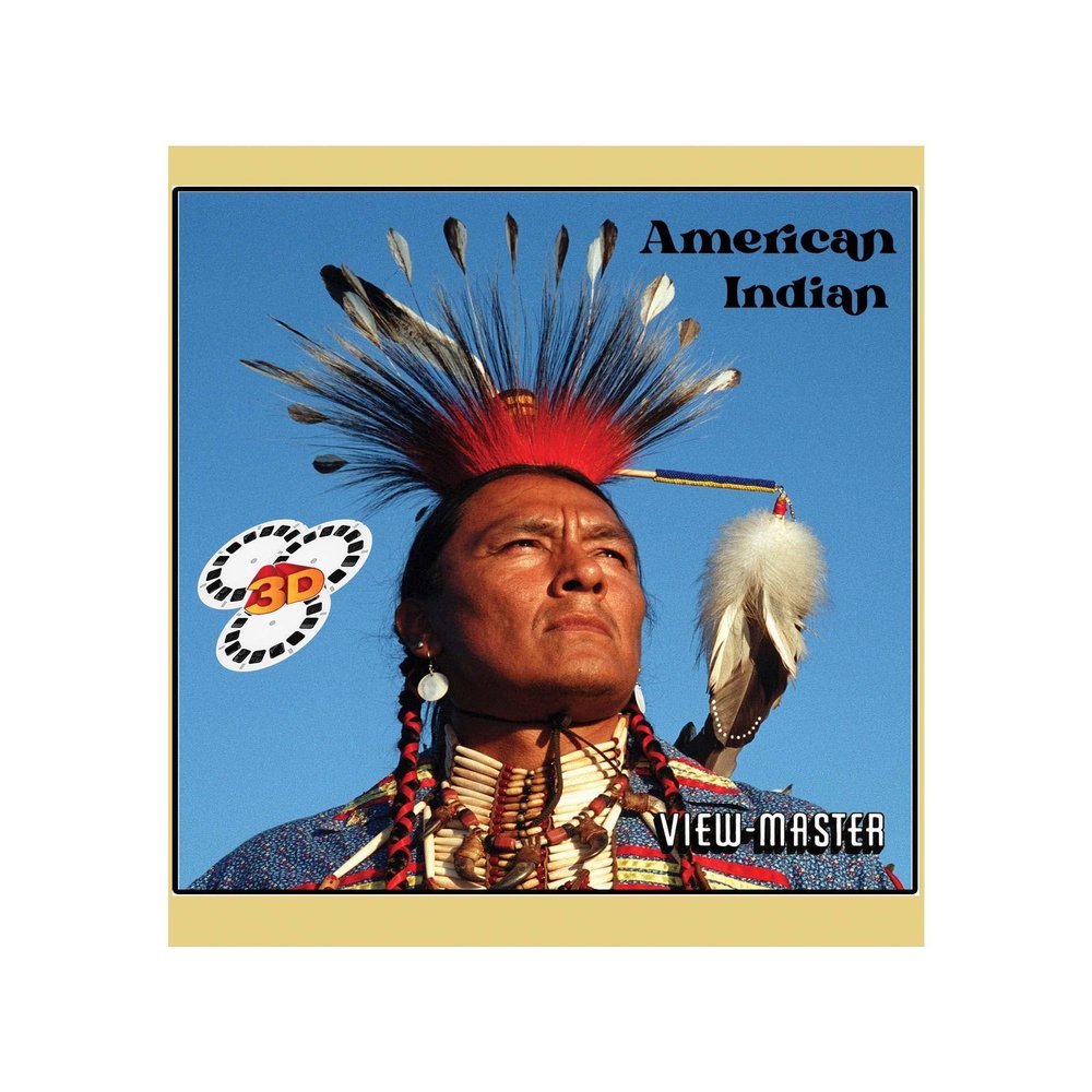 3Dstereo The American Indian - Compatible to View-Master - 3 Reel Set - NEW