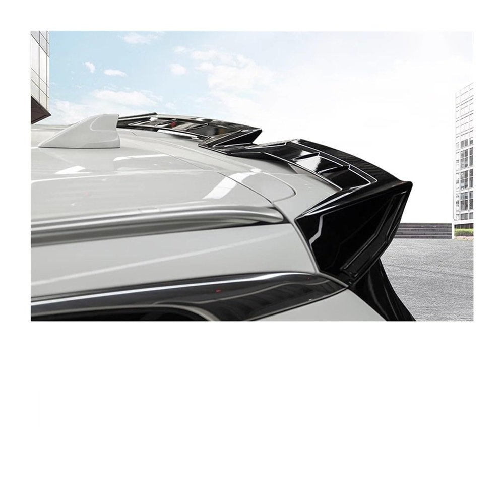 Compatible with Chery Tiggo 8 Pro 2023-2025 Car Sports Sports Tail Wing Spoiler Decoration Wings Rear Exterior Parts ABS Auto Accessories(Carbon Fiber Pattern)