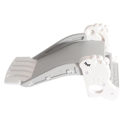 Julihai Indoor Slide Toy Compact Design Fun and Engaging for Kids, Encourages Social Interaction, Plastic Material (White Grey)