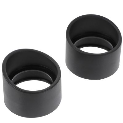 SEWCHICS Microscope Eyepiece Guards Rubber Eye Shield Covers 33 Millimeter Diameter 2pcs for Binocular Stereo Microscope Classroom Science Supplies