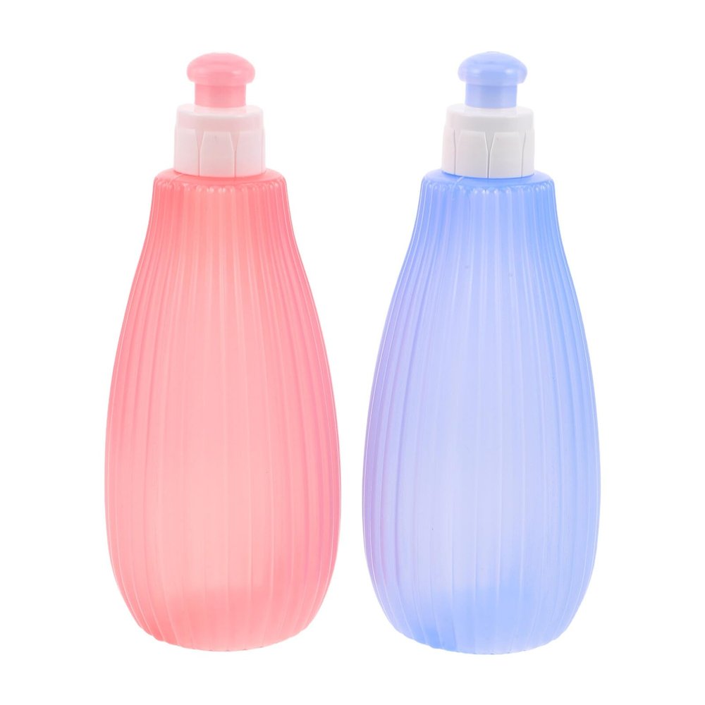 2pcs Infant Bum Washer 350ml PP Handheld Bottle for Travel