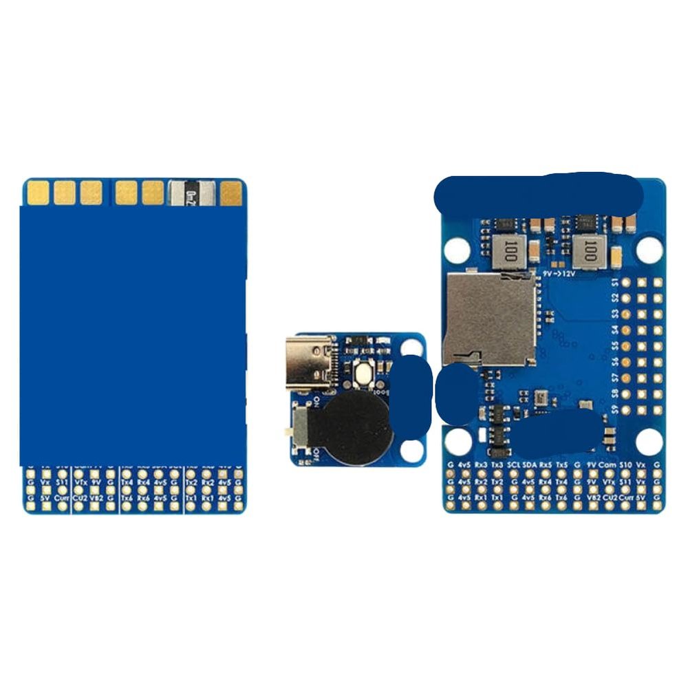 Flight Controller MATEKSYS H7A3-WING ICM42688P OSD 6X UARTs 1x I2C 1x CAN 11x PWM Outputs BEC5V 9V Compatible with RC Model