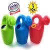 Matty's Toy Stop Plastic Watering Cans for Kids 7 Inch Colorful Garden Watering Can Set Small Outdoor Gardening Toy for Children, Yard Play & Plant Watering (3 Pack) view 2