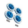 Rc Toys Repair Parts For Hyper Go 14301 14302 14303 14209 14210 1/14 Wheel Hex Hub Disc Brake 12MM Model Accessory Replace Modified Upgrade Parts(Blue) view 2