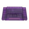3000 in 1 V1.0 Game Cartridge with 8GB Memory Card for SNES Console, Supports FAT16 FAT32 File System, Automatic Save Function, Compatible with USA SNES Systems (Translucent Purple) view 3