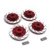 Rc Toys Repair Parts For Hyper Go 14301 14302 14303 14209 14210 1/14 Wheel Hex Hub Disc Brake 12MM Model Accessory Replace Modified Upgrade Parts(Red) view 1