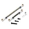 Rc Toys Repair Parts For Hyper GO For MJX H12Y + OP For Buggy Steering Rod Servo Arm Accessories Metal Upgrade Parts Rc Model Crawler Car Truck(Silver) view 1