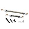 Rc Toys Repair Parts For Hyper GO For MJX H12Y + OP For Buggy Steering Rod Servo Arm Accessories Metal Upgrade Parts Rc Model Crawler Car Truck(Silver) view 2