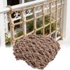 26x30FT / 8x9(M), Indoor Climbing Net Kids, Hammock Treehouse Tree House Patios Railings Stairs Decor Climbing Net for Kids, (Rope Dia 1cm) view 1