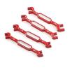 1 Set Aluminum Alloy RC Drift Car RV Ball Head Pull Rod Wrench Push Rod Wrench for RC Remote Control Car Repair Tool RC Accessories(Red) view 1