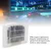 3000 in 1 V1.0 Game Cartridge with 8GB Memory Card for SNES Console, Supports FAT16 FAT32 File System, Automatic Save Function, Compatible with USA SNES Systems (Transparent White) view 3