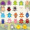 WATINC Paper Hand Puppet Making Kit - 24 Characters Paper Craft Kit with DIY Unicorn, Monsters & Animals, Art Project for Storytelling Role Play, Party Favor & Gift view 4