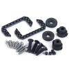 RC car Components Compatible with Axial for SCX10 III AXI03006 AXI03007 1/10 RC Car Upgrade Parts 2Pcs Carbon Fiber Pattern Servo Protection Kit view 1