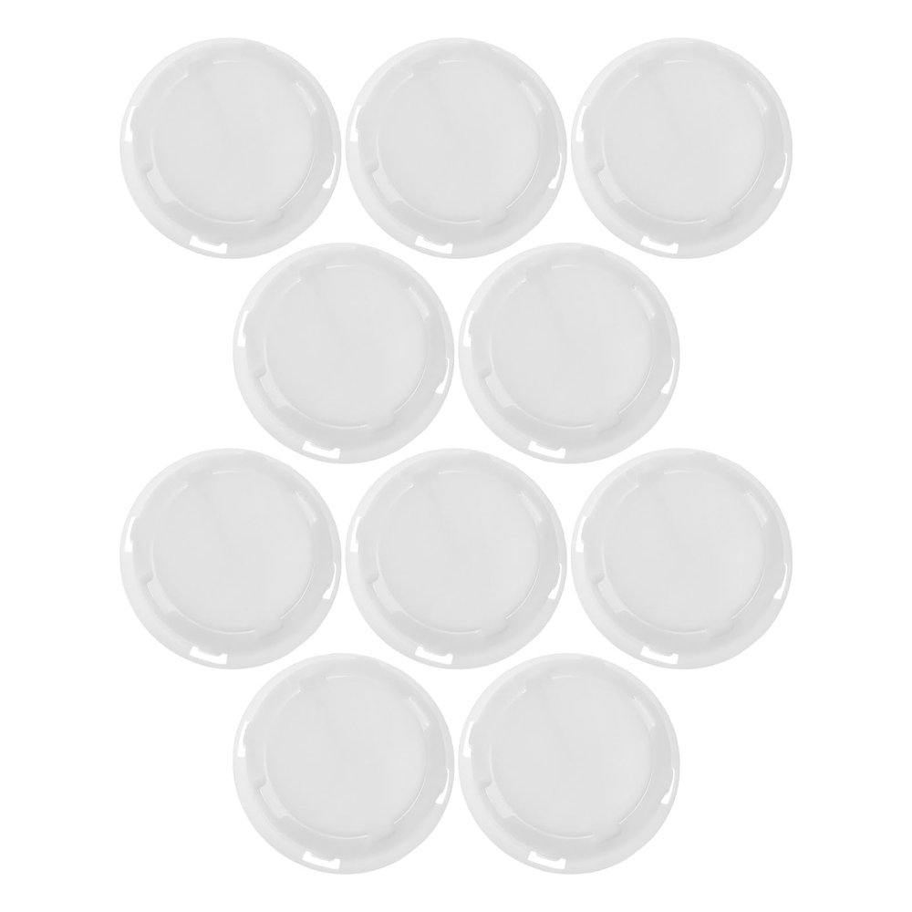 BESPORTBLE 10pcs White Piggy Bank Plug Replacement Bottom Covers Saving Box Stoppers and Adults Money Saving Use