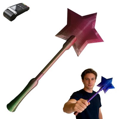 Beliefoath Princess Wand Tap to Pay, Credit Card Magic Wand, Credit Card Wand, Tap to Pay Wand, Wands Contactless Payment Card Holder, Paywand Magic Payment Wands, Fun Gift for Magic Lovers