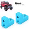 Zerodis Strong Aluminum Alloy Servo Mount, Lightweight Aluminum Servo Plate, Compatible with RGT 136100 RC Car for RC Enthusiasts (Blue 680023B) view 4