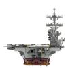 Aetheria Gerald RFOD Nuclear-Powered Aircraft Carrier Building Blocks, 1:300 MOC WW2 Military Battleship Brick Set Designed by DarthDesigner Collectors & Enthusiasts for Adult - 6354 PCS view 2