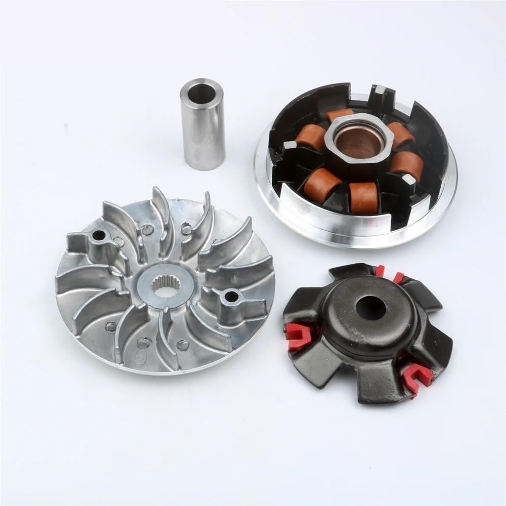 Accessories Variator Kit Roller 18x14mm 12g & Fixed Drive Half Pulley Fit For 125cc 150cc 4T