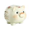 8 Inches Ceramic Piggy Bank for Boys and Girls, Chinese Unique Coin Saving Box Home Office Decoration view 1