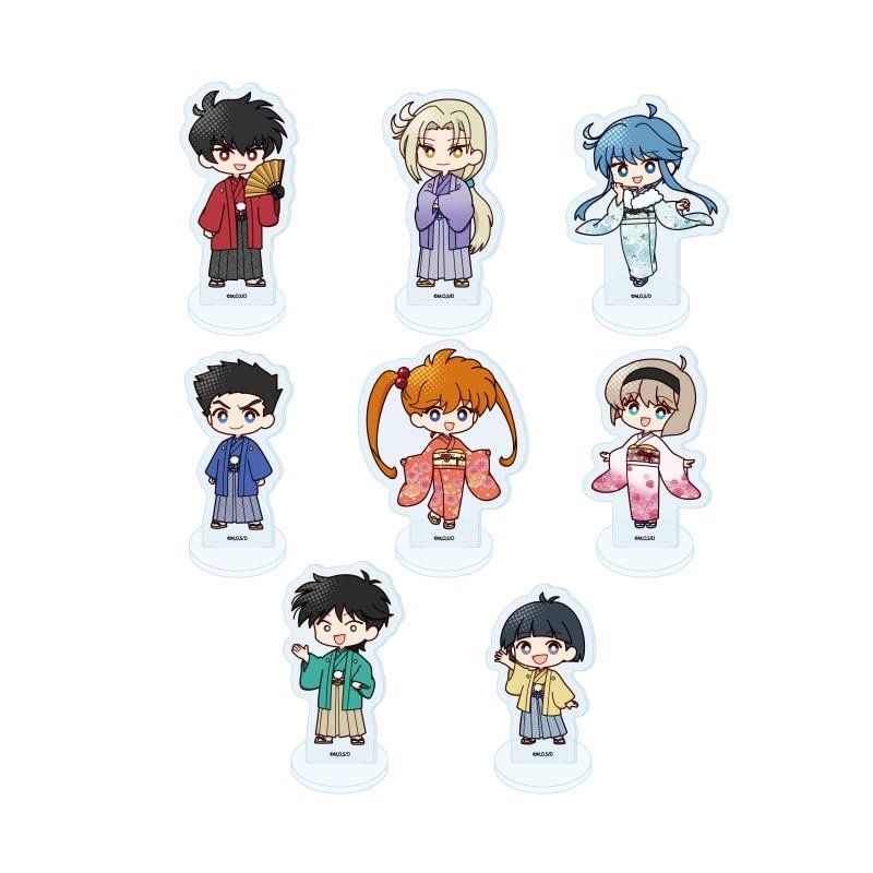 Anime Jigoku Sensei Nu-Be~ 01 New Year Version [Pop Art Illustration] Acrylic Petite Stand Complete Set of 8 Pieces Box