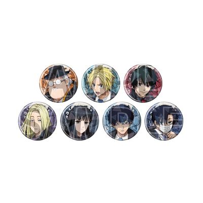 Sakamoto Days 26 Battle x Suit Ver. [Illustration] Hologram Can Badge 2.2 inches (57 mm) Complete Set, Box of 7