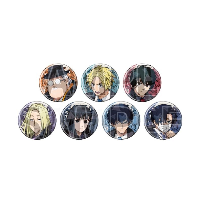 Sakamoto Days 26 Battle x Suit Ver. [Illustration] Hologram Can Badge 2.2 inches (57 mm) Complete Set, Box of 7