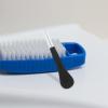 Angoily 10pcs Mini Cleaning Brush Set for Crevices and Water Bottles, Handheld Small Soft Bristle Brushes for Keyboard, Cell Phone, and Household Detail Cleaning, Black White view 4