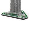 Aetheria Architecture Arabia Twer Skyscraper Landmark Building Bricks, 1:800 Modular Skyline Street View House Construction Home Deco Collection for Adult, Designed by SPBrix - 6112 Pieces view 4