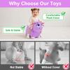 Bouncy Pals Axolotl Hopping Horse, Toddler Inflatable Animal Hopper Toys view 4