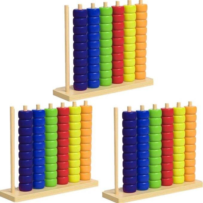 Color Matching Stacking Puzzle Game Color Stack Challenge Competitive Tabletop Brain Teaser for Family Game with Racks, Rings, Cards Night Stack Solve Set (3 Packs)