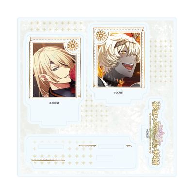 Dreammaker and The Unforgettable Black Fairy 27 Camu & Chippie [Official Illustration] Acrylic Stand Plate