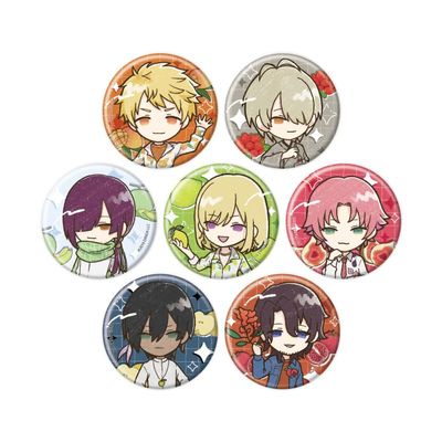 Bungo and Alchemist 52 Fruit Ver. (Graph Art Illustration) Can Badge Complete Set, Box of 7