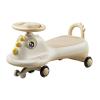 Wiggle Car Sliding Wiggle Car Ride On Push Car with Storage Seat Music Light Anti-Rollover, Toys for Indoor Outdoor(Yellow,Flash Wheel) view 1