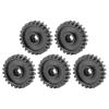 5pcs Steel Servo Spur Gear, 24 Tooth Internal Spline Module 0.8, Durable Industrial Replacement Gear for RC and Robotics with High - Strength Precision Machining (24 Teeth) view 2