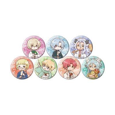 Rune Factory 4 Special 16 New Year Version (Graph Art Illustration) Can Badge Complete Set of 7 Pieces Box
