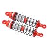 Alomejor Stable Performance RC Metal Agrands Agrandis Rear - Fresh and Practical for 1/18 RC Parts (Red) view 4