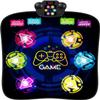 LZFYMXOK Dance Mat, Rhythm Step Dancing Challenge Playmat with 6 LED Lights-up, Built-in Music & Bluetooth, Electronic Dance Mat with 5 Game Modes, Birthday Gifts Toys for Girls Age 3-12 Year Old view 1