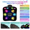 LZFYMXOK Dance Mat, Rhythm Step Dancing Challenge Playmat with 6 LED Lights-up, Built-in Music & Bluetooth, Electronic Dance Mat with 5 Game Modes, Birthday Gifts Toys for Girls Age 3-12 Year Old view 2
