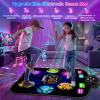 LZFYMXOK Dance Mat, Rhythm Step Dancing Challenge Playmat with 6 LED Lights-up, Built-in Music & Bluetooth, Electronic Dance Mat with 5 Game Modes, Birthday Gifts Toys for Girls Age 3-12 Year Old view 4