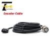 Huayong Servo Motor Power Cable Encoder Cable MR-PWCNS4-3.0M 5.0M for J3 J4 JE Serial 1KW 1.5KW 2KW(10M) view 4