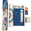 Curling Game Operated Hovering Curling Set Fun Family Game for Kids and Adults 8 Curling Stones and Floor Mat Olympic Sport Party Game Equipment view 4