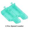 7-8mm Gel Ammo Speed Loader Capacity Quick Loader High-Speed Loading for Gel Gun Blaster,for 14+ (Green) view 2